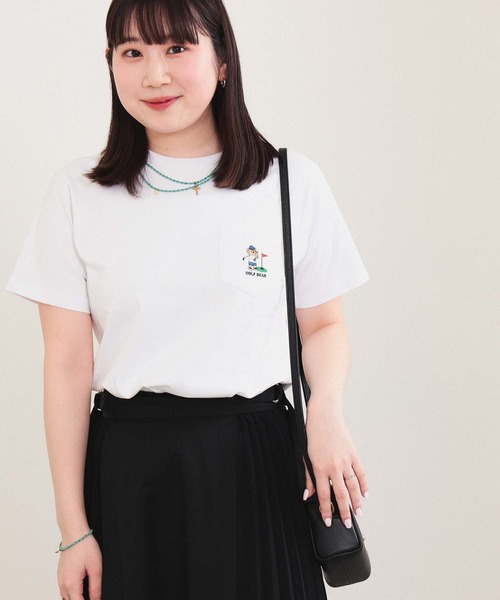 ユニセックス】ゴルフ ベアー ポケットTシャツ（Tシャツ