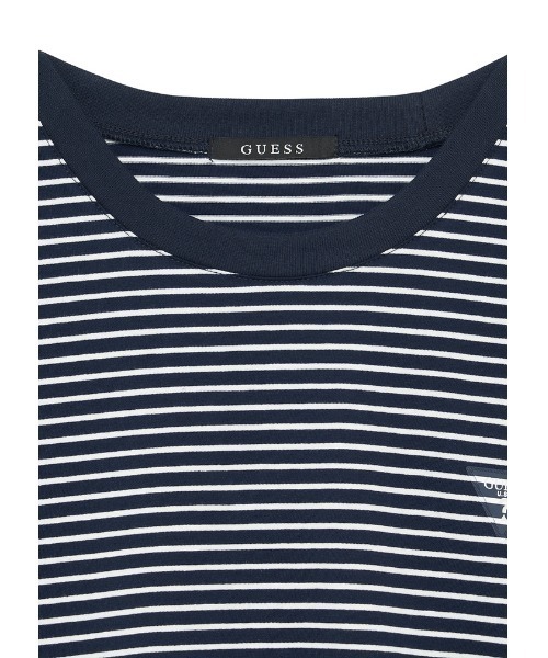 Guess（ゲス）の「Mini Logo Tee（Tシャツ/カットソー・メンズ・グリーン/レッド/ネイビー・MEDIUM/LARGE/X-LARGE）」の5枚目の写真