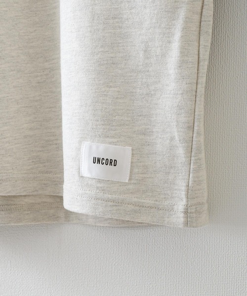 UNCORD（アンコード）の「【UNCORD】 vintage design logo raglan T-shirt ／ ワンポイント ロゴ ラグラン 7分袖 ビッグ Tシャツ（Tシャツ/カットソー・メンズ・アイボリー系/ホワイト/ホワイト×ブラック/オートミール/ホワイト×グリーン/ブラック/ブラック系/チャコール/ホワイト系/ホワイト系1・LARGE/MEDIUM/X-LARGE）」の15枚目の写真