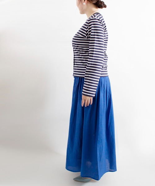 ALL ORDINARIES（オールオーディナリーズ）の「カラーボトムスカート（スカート・レディース・ライトブルー/ライトグレー/パープル・FREE）」の9枚目の写真