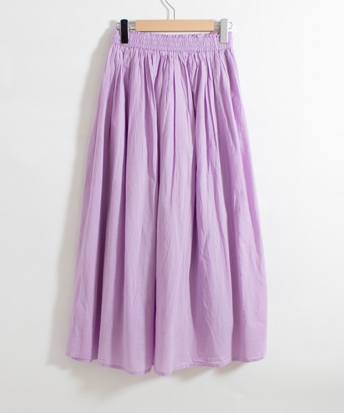 ALL ORDINARIES（オールオーディナリーズ）の「カラーボトムスカート（スカート・レディース・ライトブルー/ライトグレー/パープル・FREE）」の19枚目の写真