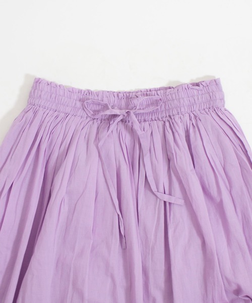 ALL ORDINARIES（オールオーディナリーズ）の「カラーボトムスカート（スカート・レディース・ライトブルー/ライトグレー/パープル・FREE）」の12枚目の写真