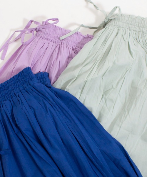 ALL ORDINARIES（オールオーディナリーズ）の「カラーボトムスカート（スカート・レディース・ライトブルー/ライトグレー/パープル・FREE）」の20枚目の写真