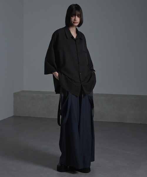 cussil/クシル】TRストレッチルーズシルエット2wayオープン