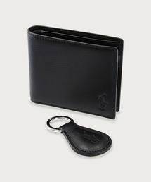 POLO RALPH LAUREN | シュリンクレザー ビルフォールド コイン ウォレット&キーリング(その他小物)