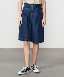 FARAH | FARAH | コットンデニム タックショーツ WOMEN(デニムパンツ)