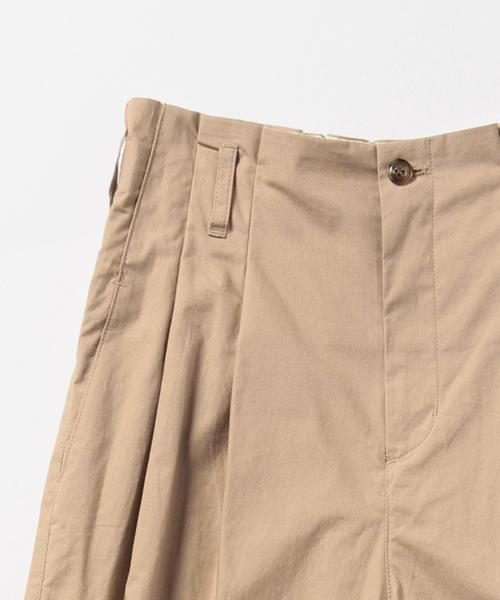 Demi-Luxe BEAMS（デミルクス ビームス）の「Sabena / ウォッシャブル タイプライター ワイドパンツ（その他パンツ・レディース・ベージュ/ネイビー・36/38）」の9枚目の写真