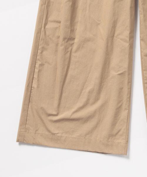 Demi-Luxe BEAMS（デミルクス ビームス）の「Sabena / ウォッシャブル タイプライター ワイドパンツ（その他パンツ・レディース・ベージュ/ネイビー・36/38）」の10枚目の写真