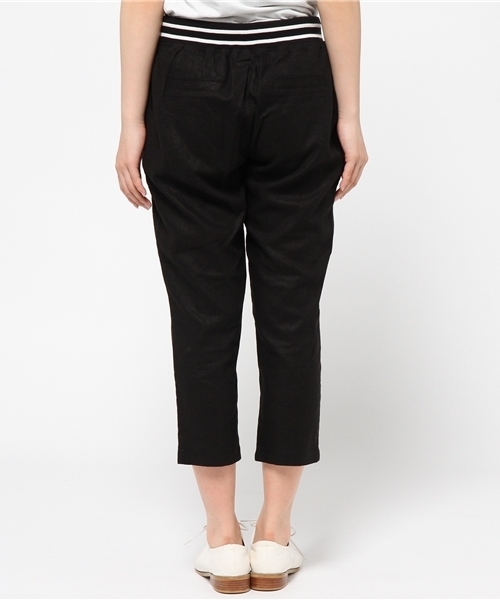 CIAOPANIC TYPY（チャオパニックティピー）の「リネンレーヨンリブパンツ（その他パンツ・レディース・ホワイト/ブラック/ネイビー・LARGE/MEDIUM/SMALL）」の9枚目の写真