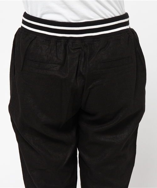 CIAOPANIC TYPY（チャオパニックティピー）の「リネンレーヨンリブパンツ（その他パンツ・レディース・ホワイト/ブラック/ネイビー・LARGE/MEDIUM/SMALL）」の11枚目の写真