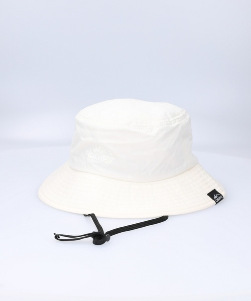 CAMP7（キャンプセブン）の「【CAMP7】ＣＯＯＬＭＡＸナイロンハット / 吸水速乾（ハット・レディース・ブラック/ベージュ/オフホワイト・フリー）」の20枚目の写真