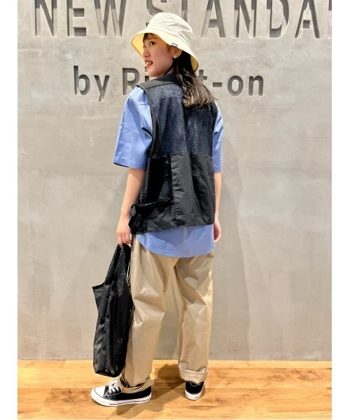 CAMP7（キャンプセブン）の「【CAMP7】ＣＯＯＬＭＡＸナイロンハット / 吸水速乾（ハット・レディース・ブラック/ベージュ/オフホワイト・フリー）」の8枚目の写真