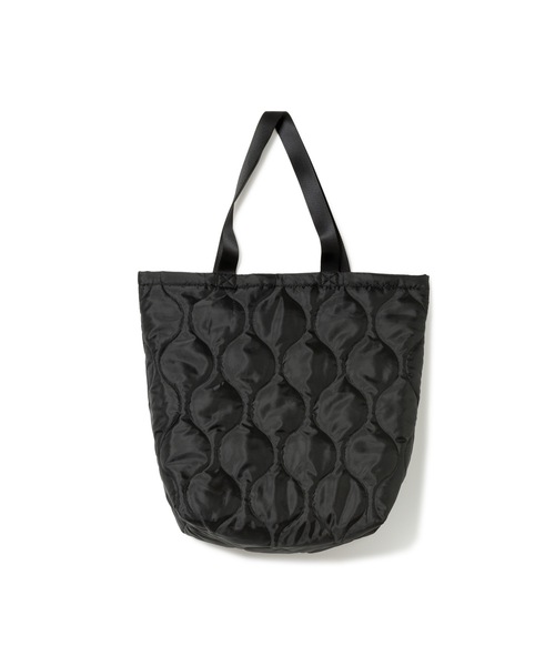 DAILY STANDARD by SANDINISTA(デイリースタンダードバイサンディニスタ)の「Quilted Tote Bag / キルティングトートバッグ(トートバッグ・メンズ・ネイビー/ブラック/オレンジ/オリーブ・FREE)」の14枚目の写真