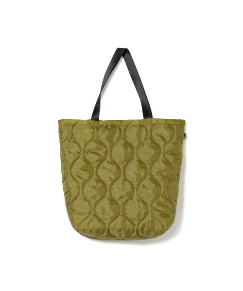 DAILY STANDARD by SANDINISTA(デイリースタンダードバイサンディニスタ)の「Quilted Tote Bag / キルティングトートバッグ(トートバッグ・メンズ・ネイビー/ブラック/オレンジ/オリーブ・FREE)」の9枚目の写真