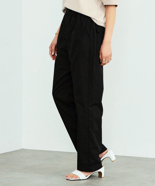 Alpha Industries（アルファインダストリーズ）の「【直営店限定】綿麻 イージーベイカーパンツ（その他パンツ・レディース・ブラック/オリーブ/アイボリー・SMALL/MEDIUM）」の22枚目の写真