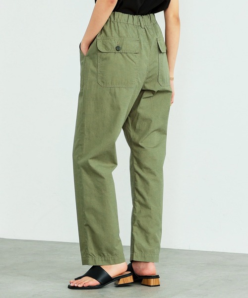 Alpha Industries（アルファインダストリーズ）の「【直営店限定】綿麻 イージーベイカーパンツ（その他パンツ・レディース・ブラック/オリーブ/アイボリー・SMALL/MEDIUM）」の14枚目の写真