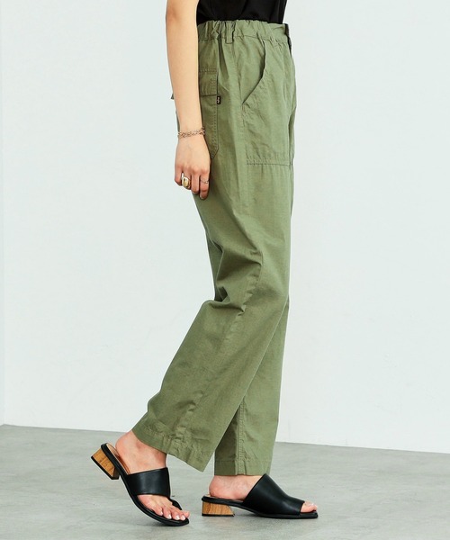 Alpha Industries（アルファインダストリーズ）の「【直営店限定】綿麻 イージーベイカーパンツ（その他パンツ・レディース・ブラック/オリーブ/アイボリー・SMALL/MEDIUM）」の15枚目の写真