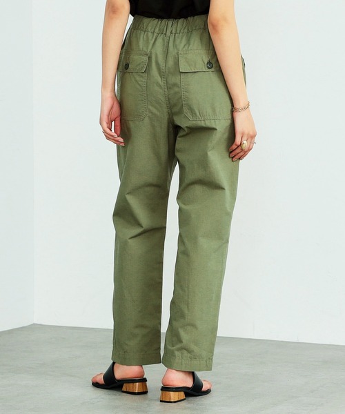 Alpha Industries（アルファインダストリーズ）の「【直営店限定】綿麻 イージーベイカーパンツ（その他パンツ・レディース・ブラック/オリーブ/アイボリー・SMALL/MEDIUM）」の16枚目の写真
