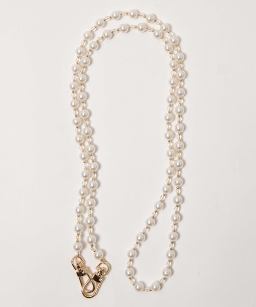 WEGO（ウィゴー）の「WEGO/ビーズパールストラップ（スマホグッズ・レディース・その他1・FREE）」の2枚目の写真