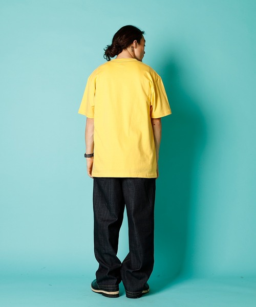 DOWN ON THE CORNER(ダウンオンザコーナー)の「S/S TEE“SKOBEAR”(Tシャツ/カットソー・メンズ・イエロー/サックスブルー・MEDIUM/LARGE/X-LARGE)」の7枚目の写真