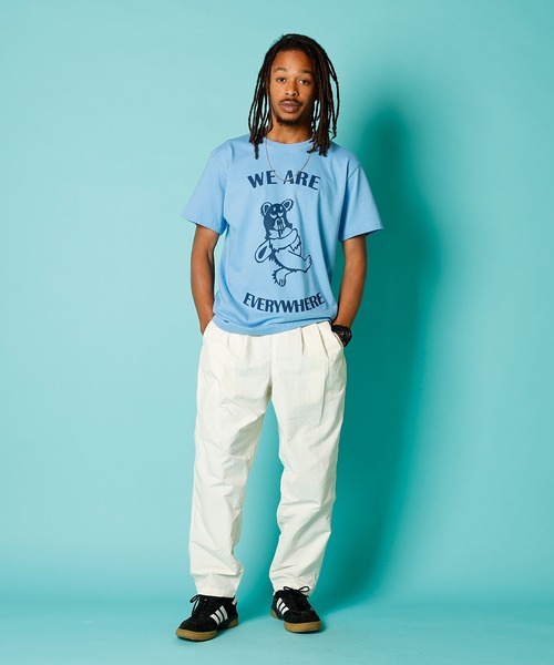 DOWN ON THE CORNER(ダウンオンザコーナー)の「S/S TEE“SKOBEAR”(Tシャツ/カットソー・メンズ・イエロー/サックスブルー・MEDIUM/LARGE/X-LARGE)」の4枚目の写真