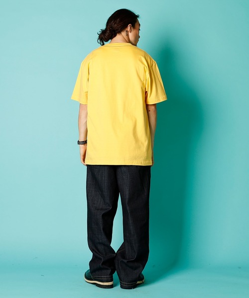 DOWN ON THE CORNER(ダウンオンザコーナー)の「S/S TEE“SKOBEAR”(Tシャツ/カットソー・メンズ・イエロー/サックスブルー・MEDIUM/LARGE/X-LARGE)」の14枚目の写真