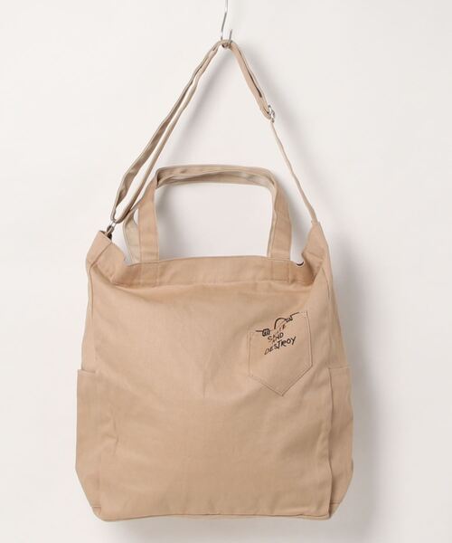 THRASHER（スラッシャー）の「CANVAS Tote Shoulder Bag L/スラッシャーキャンバストートバッグ（トートバッグ・メンズ・ホワイト/ブラック/グレー/ベージュ/ホワイト系その他/ブラック系その他/ホワイト系その他2/ブラック系その他2・FREE）」の8枚目の写真