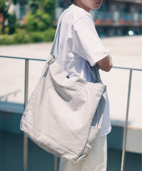 THRASHER（スラッシャー）の「CANVAS Tote Shoulder Bag L/スラッシャーキャンバストートバッグ（トートバッグ・メンズ・ホワイト/ブラック/グレー/ベージュ/ホワイト系その他/ブラック系その他/ホワイト系その他2/ブラック系その他2・FREE）」の17枚目の写真