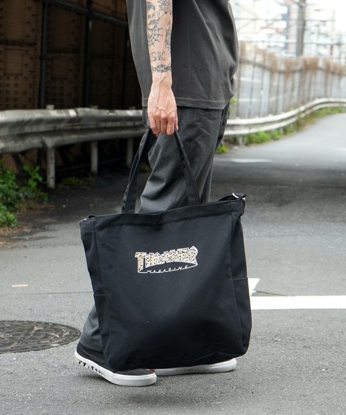 セール】CANVAS Tote Shoulder Bag L/スラッシャーキャンバストート