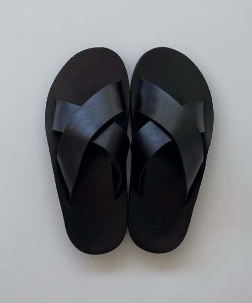 CANAL JEAN(キャナルジーン)の「El mar(エルマール) クロスサンダル(サンダル・レディース・ネイビー/ブラック/ベージュ・SMALL/MEDIUM/LARGE)」の8枚目の写真