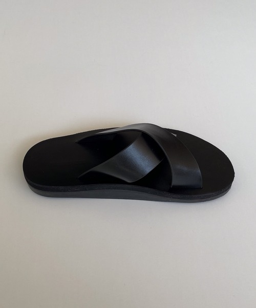 CANAL JEAN(キャナルジーン)の「El mar(エルマール) クロスサンダル(サンダル・レディース・ネイビー/ブラック/ベージュ・SMALL/MEDIUM/LARGE)」の9枚目の写真