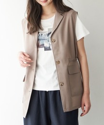 さらっとウエストドロストジレ