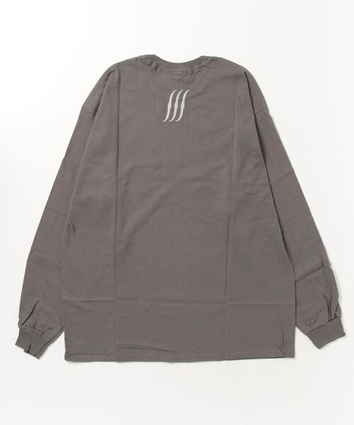FUN/FOR/FICTION(ファンフォーフィクション)の「【FUN FOR FICTION】THE FICTION LS T(Tシャツ/カットソー・メンズ・ナチュラル/チャコールグレー・FREE)」の3枚目の写真