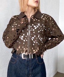 PAGEBOY | レースエリツキカーディガン(カーディガン/ボレロ)