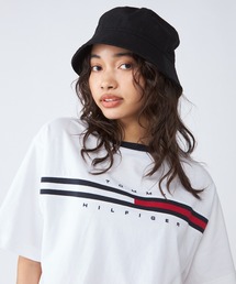 トミーヒルフィガーオーバーサイズ半袖Tシャツ/TINO TEE