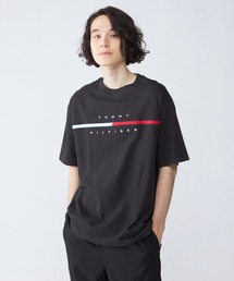 トミーヒルフィガーオーバーサイズ半袖Tシャツ/TINO TEE