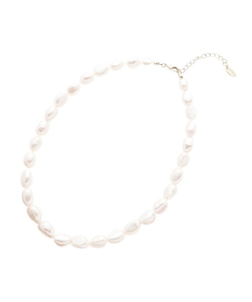 UNTITLED（アンタイトル）の「◆淡水バロックパールネックレス（ネックレス・レディース・ゴールド系4・99）」の2枚目の写真