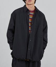 coen（コーエン）の「ナイロンワッシャーシャツジャケット（セットアップ対応）（シャツ/ブラウス）」