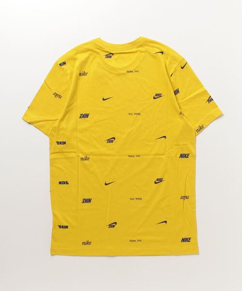 NIKE（ナイキ）の「ナイキ NIKE ナイキ NSW クラブ+ S/S Tシャツ AOP（Tシャツ/カットソー・メンズ・ブラック/マスタード・3L/S/L/LL/M）」の3枚目の写真