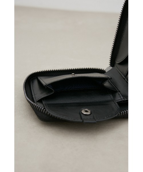 AZUL by moussy（アズールバイマウジー）の「フェイクレザーキルティングミニ財布（財布・メンズ・ブラック・FREE）」の9枚目の写真