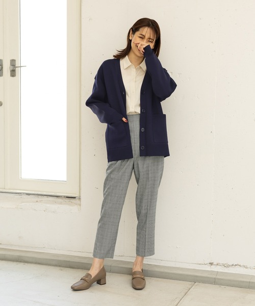 GLOBAL WORK(グローバルワーク)の「365日マイスタイルシャツ/906637(シャツ/ブラウス・レディース・ブルー/グレー系その他/グレー系その他2/ブラウン系その他/ベージュ系その他/ベージュ系その他2/ブルー系その他/ネイビー系/パープル系その他・MEDIUM/X-LARGE)」の12枚目の写真