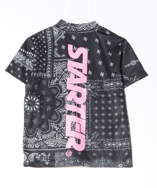 STARTER BLUE LABEL(スターターブルーレーベル)の「【STARTER GOLF】スターターゴルフ BANDANA MOCK NECK TEE モックネック Tシャツ SG-123004(Tシャツ/カットソー・メンズ・ネイビー/ブラック/レッド・L/XL/M/XS/S)」の4枚目の写真