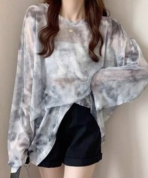 A'GEM/9 × .kom『NOVESSEL/ノベセル』シースルーTシャツ