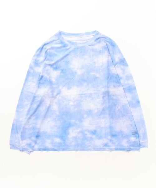 NOVESSEL（ノベセル）の「A'GEM/9 × .kom『NOVESSEL/ノベセル』シースルーTシャツ（Tシャツ/カットソー・レディース・ブルー/ブラック・FREE）」の8枚目の写真