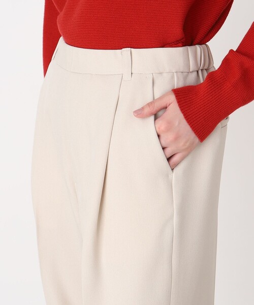 THE SHOP TK (ザ ショップ ティーケー )の「◆【理想が叶う】ウーリッシュワイドパンツ/洗濯機OK~FromTheVoice~(その他パンツ・レディース・ブラウン系2/ダークブラウン/ライトベージュ/ブラック/ダークグリーン・11/14/13/12)」の7枚目の写真