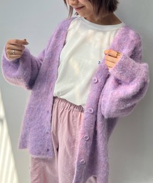 AS KNOW AS plus | ☆BIGシルエット シャギーVネックカーディガン(カーディガン/ボレロ)