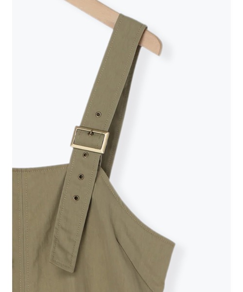 Te chichi(テチチ)の「【Atelier Militaire】フロントバックルストラップジャンスカ(ワンピース・レディース・カーキ・F)」の5枚目の写真