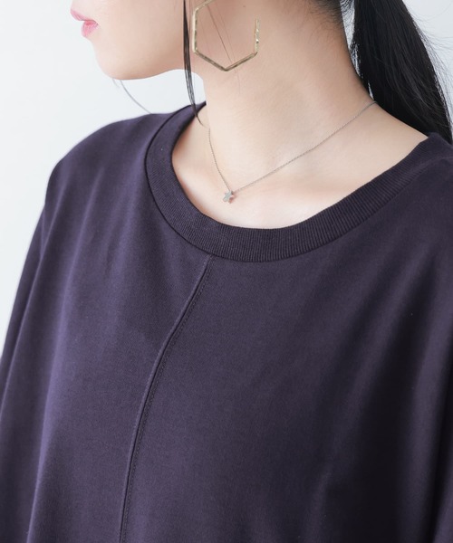 n'OrLABEL（ノアールレーベル）の「『バイカラー異素材ドッキングワンピース』（ワンピース・レディース・マスタード/ネイビー/ブラック・FREE）」の11枚目の写真