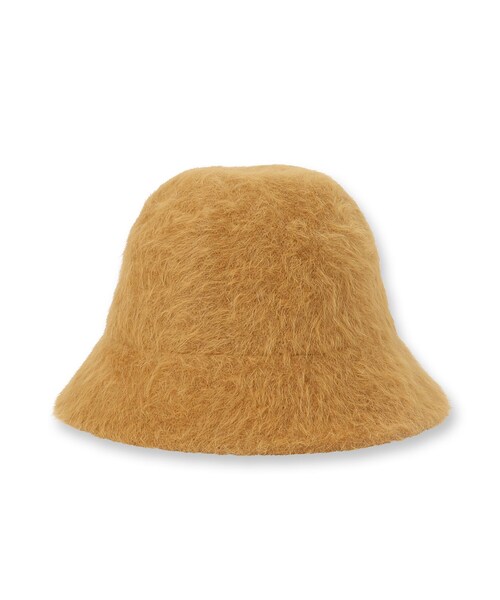 SHOO・LA・RUE(シューラルー)の「◆シャギーブリムダウンバケハ(ハット・レディース・ライトパープル/ブルー/ブラック/ベージュ/アイボリー/マスタード/グレー・00)」の1枚目の写真