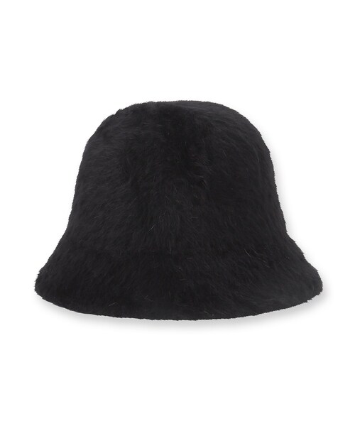 SHOO・LA・RUE(シューラルー)の「◆シャギーブリムダウンバケハ(ハット・レディース・ライトパープル/ブルー/ブラック/ベージュ/アイボリー/マスタード/グレー・00)」の3枚目の写真